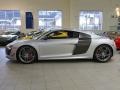 Ice Silver Metallic 2012 Audi R8 GT Exterior