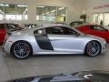 Ice Silver Metallic 2012 Audi R8 GT Exterior