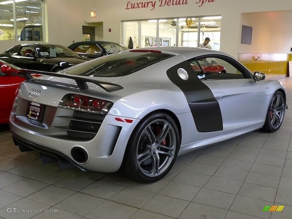 Ice Silver Metallic 2012 Audi R8 GT Exterior Photo #77842648