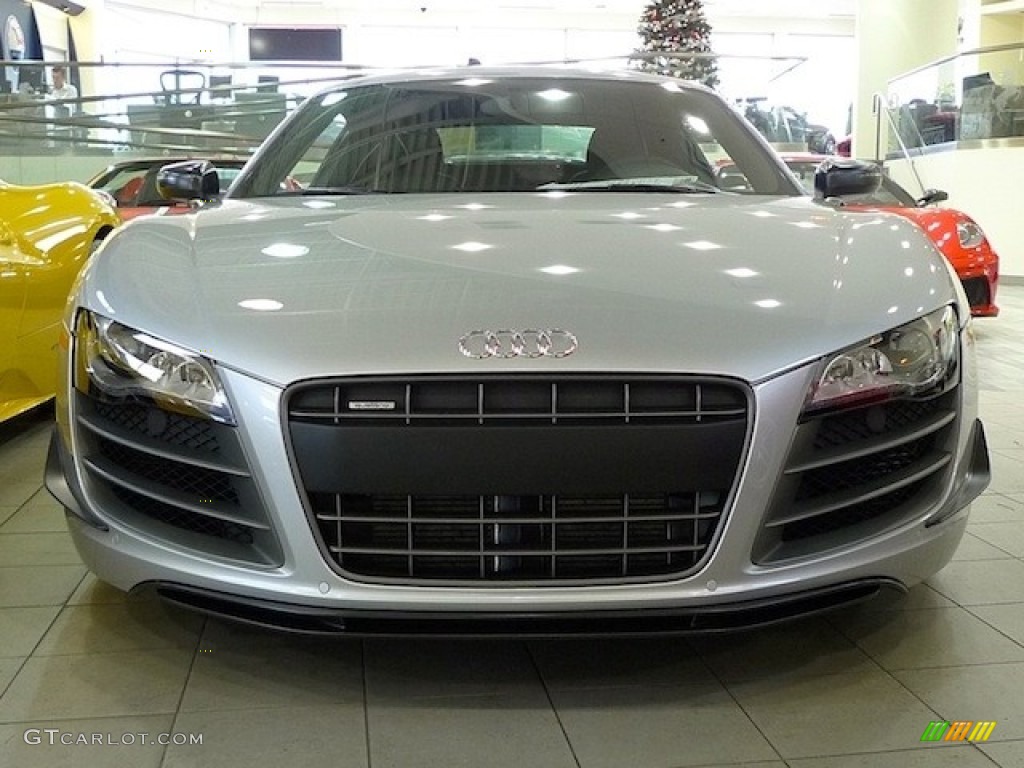 Ice Silver Metallic 2012 Audi R8 GT Exterior Photo #77842730