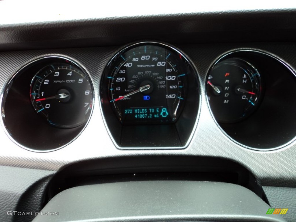 2011 Ford Taurus SHO AWD Gauges Photo #77843082