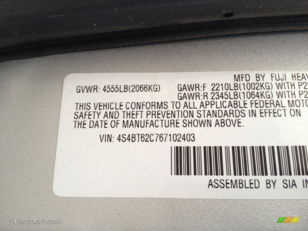 2006 Baja Sport - Brilliant Silver Metallic / Gray photo #27