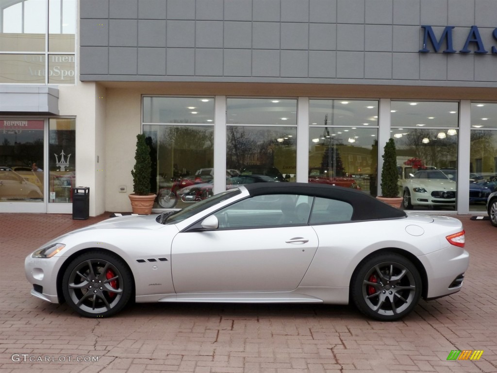 Nuovo Grigio Touring (Silver) 2012 Maserati GranTurismo Convertible GranCabrio Sport Exterior Photo #77843508