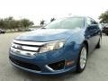 2010 Sport Blue Metallic Ford Fusion SEL  photo #14