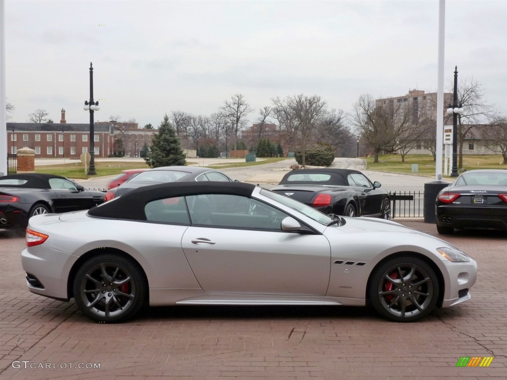 Nuovo Grigio Touring (Silver) 2012 Maserati GranTurismo Convertible GranCabrio Sport Exterior Photo #77843646