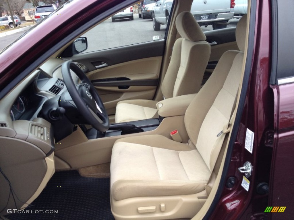 2008 Honda Accord LX-P Sedan Front Seat Photo #77843846