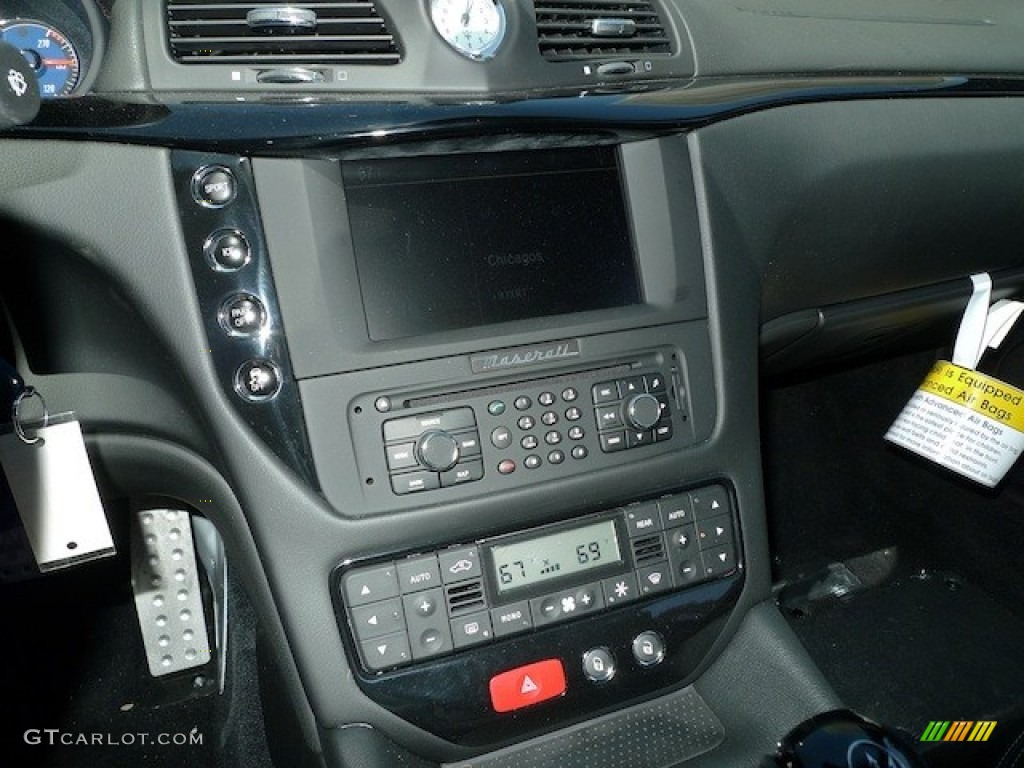 2012 Maserati GranTurismo Convertible GranCabrio Sport Controls Photos