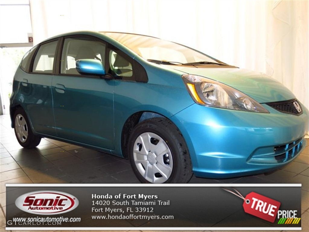 2013 Fit  - Blue Raspberry Metallic / Gray photo #1