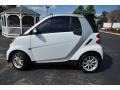 2009 Crystal White Smart fortwo passion cabriolet  photo #8