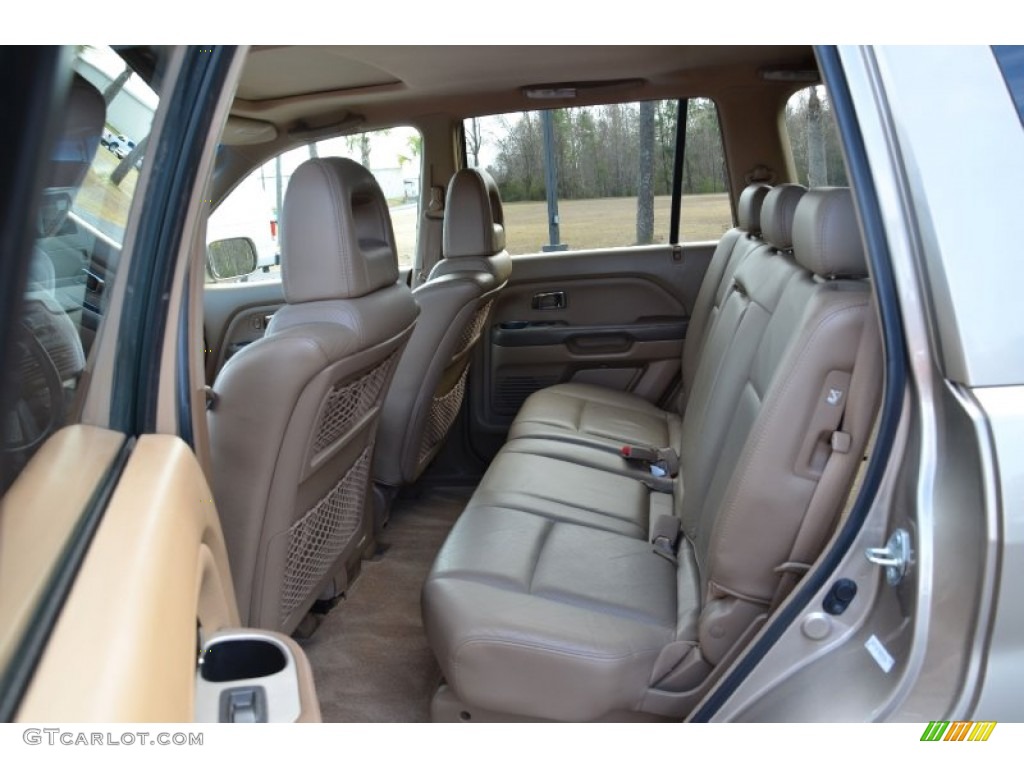 2005 Honda Pilot EX-L 4WD Rear Seat Photos