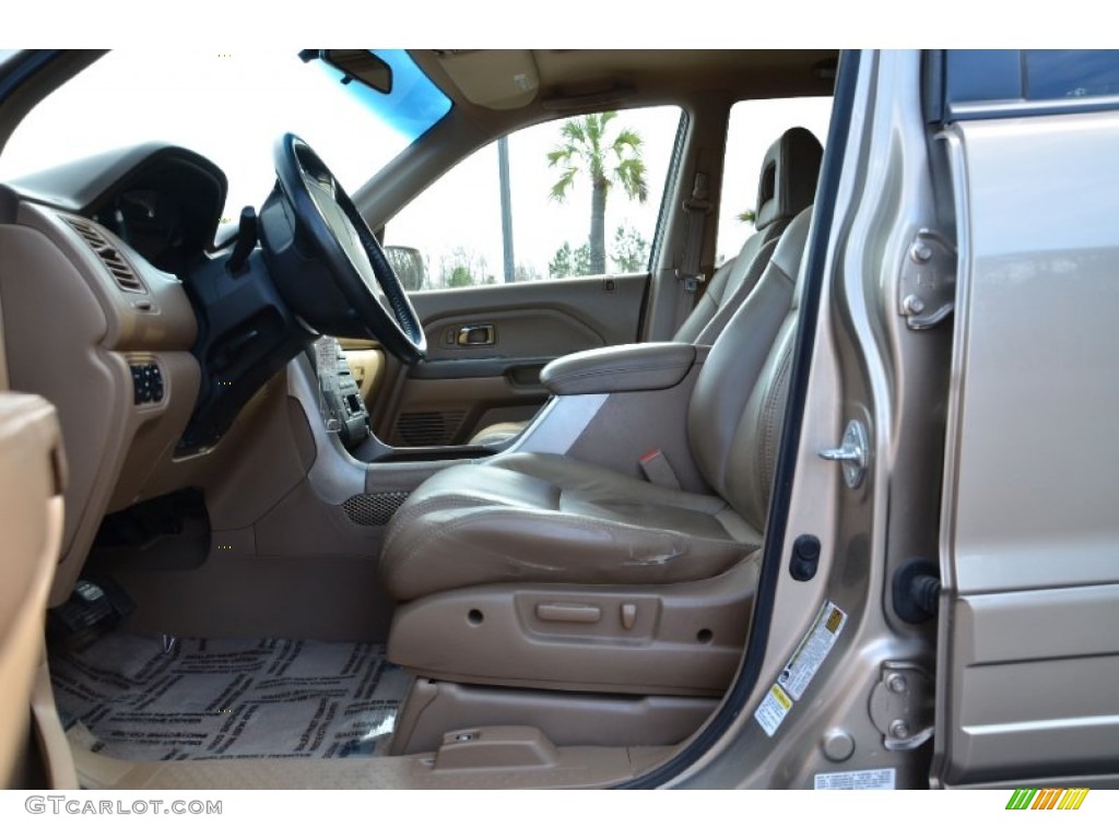 Saddle Interior 2005 Honda Pilot EX-L 4WD Photo #77845367