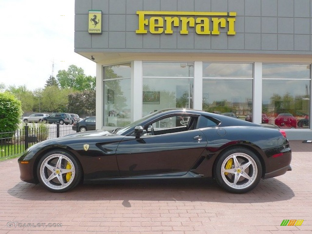 Nero (Black) 2009 Ferrari 599 GTB Fiorano HGTE Exterior Photo #77845764
