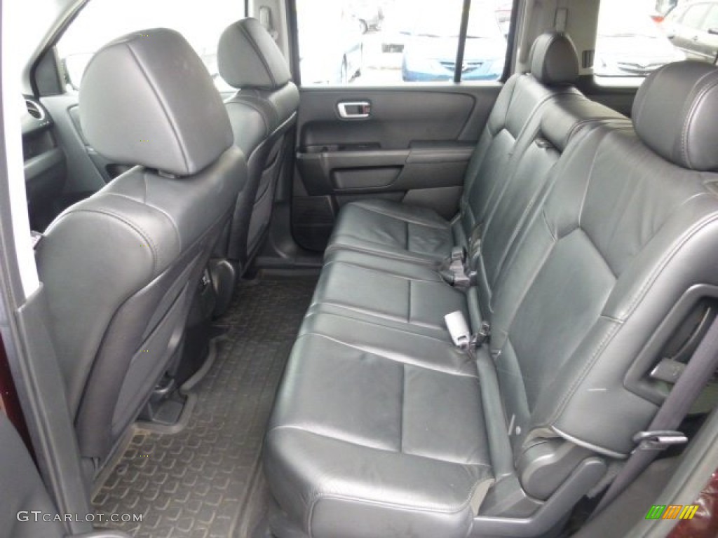 2009 Honda Pilot EX-L 4WD Rear Seat Photos