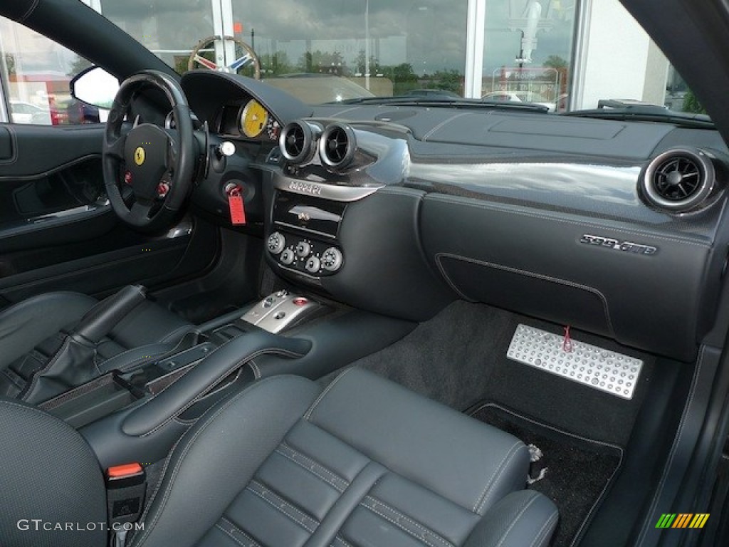 2009 Ferrari 599 GTB Fiorano HGTE Black Dashboard Photo #77846382