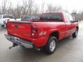 2004 Victory Red Chevrolet Silverado 1500 LT Extended Cab 4x4  photo #7