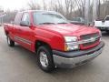 2004 Victory Red Chevrolet Silverado 1500 LT Extended Cab 4x4  photo #10