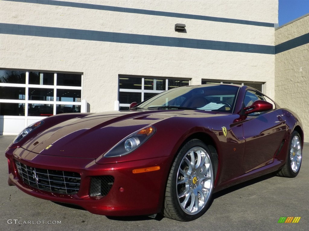 Rosso Rubino (Dark Red Metallic) 2008 Ferrari 599 GTB Fiorano F1 Exterior Photo #77846803