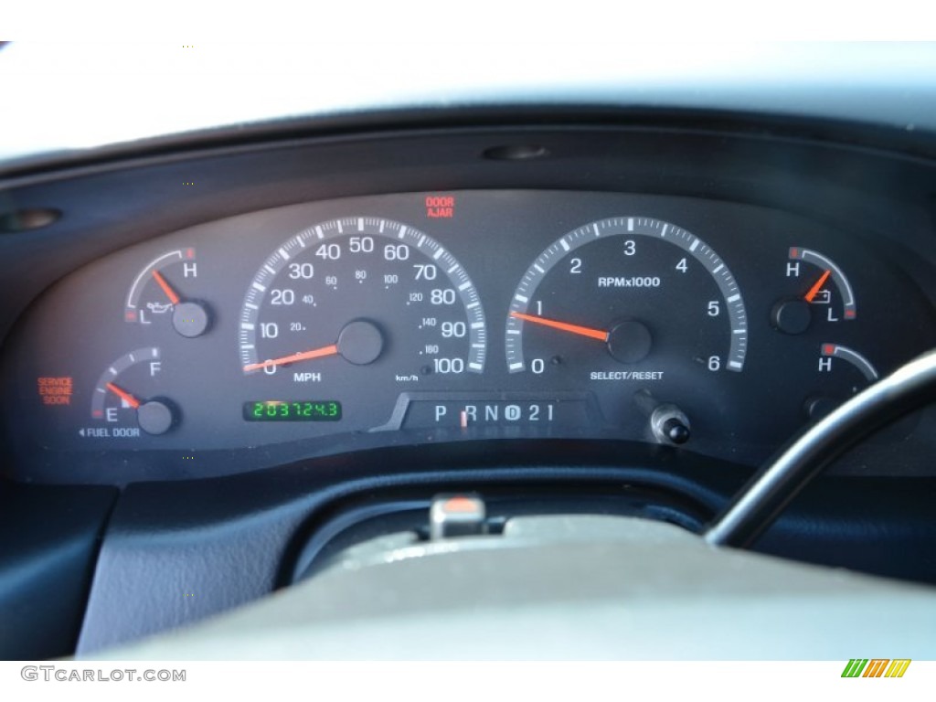 2003 Ford F150 Heritage Edition Supercab Gauges Photo #77846817