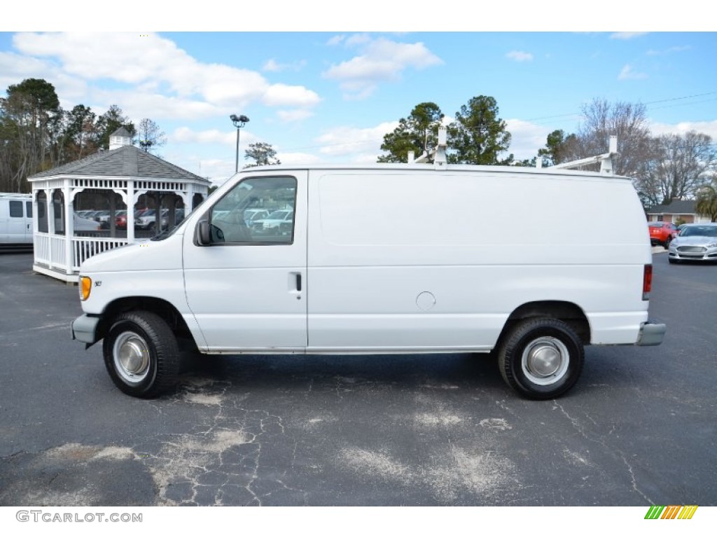 Oxford White 2002 Ford E Series Van E250 Cargo Exterior Photo #77847168