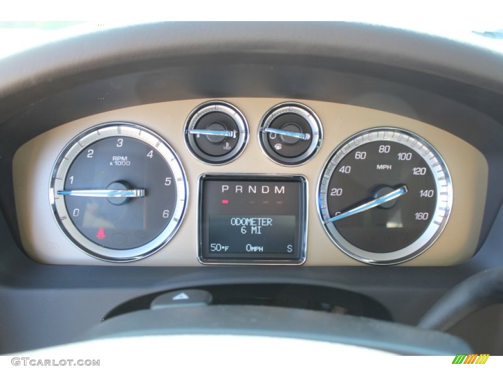 2013 Cadillac Escalade ESV Platinum Gauges Photo #77847710