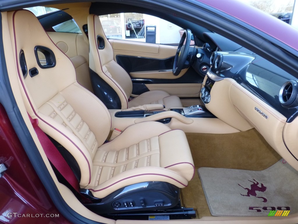 Beige Interior 2008 Ferrari 599 GTB Fiorano F1 Photo #77847720