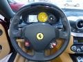Beige 2008 Ferrari 599 GTB Fiorano F1 Steering Wheel