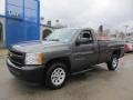 Steel Green Metallic 2011 Chevrolet Silverado 1500 Regular Cab