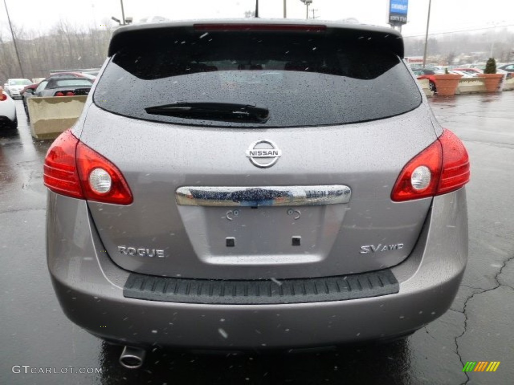 2011 Rogue SV AWD - Platinum Graphite / Black photo #4