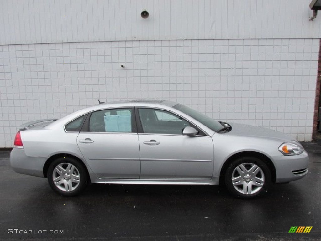 Silver Ice Metallic 2012 Chevrolet Impala LT Exterior Photo #77848392