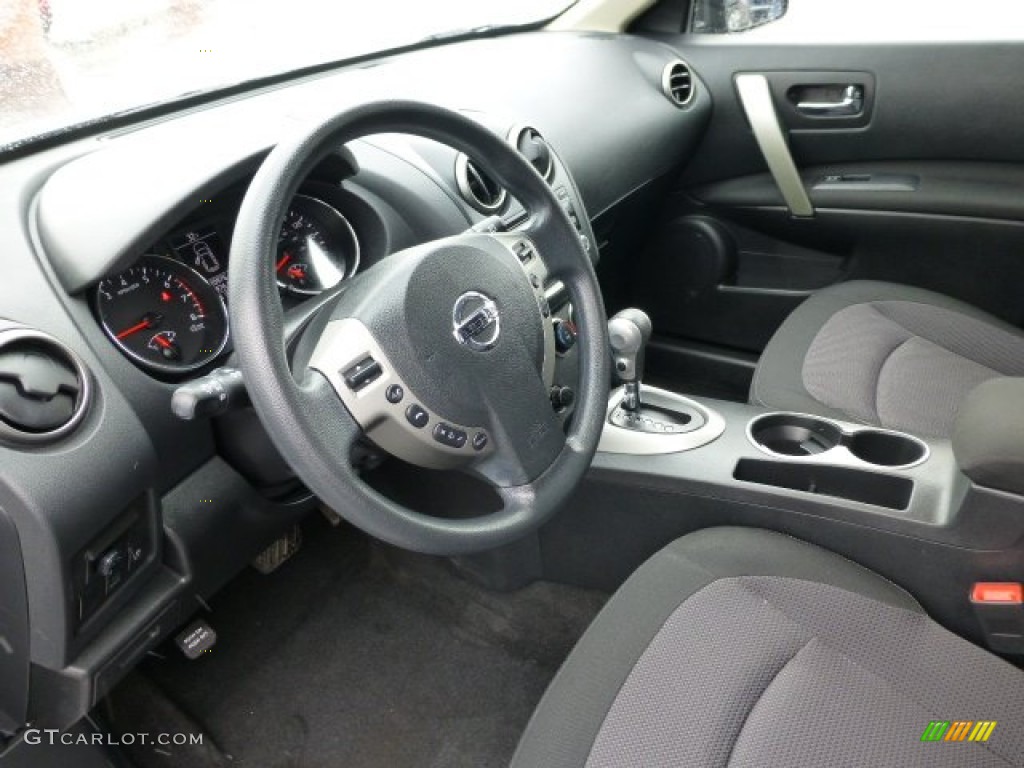 2011 Rogue SV AWD - Platinum Graphite / Black photo #15