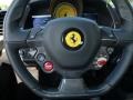 2010 Ferrari 458 Nero Interior Steering Wheel Photo