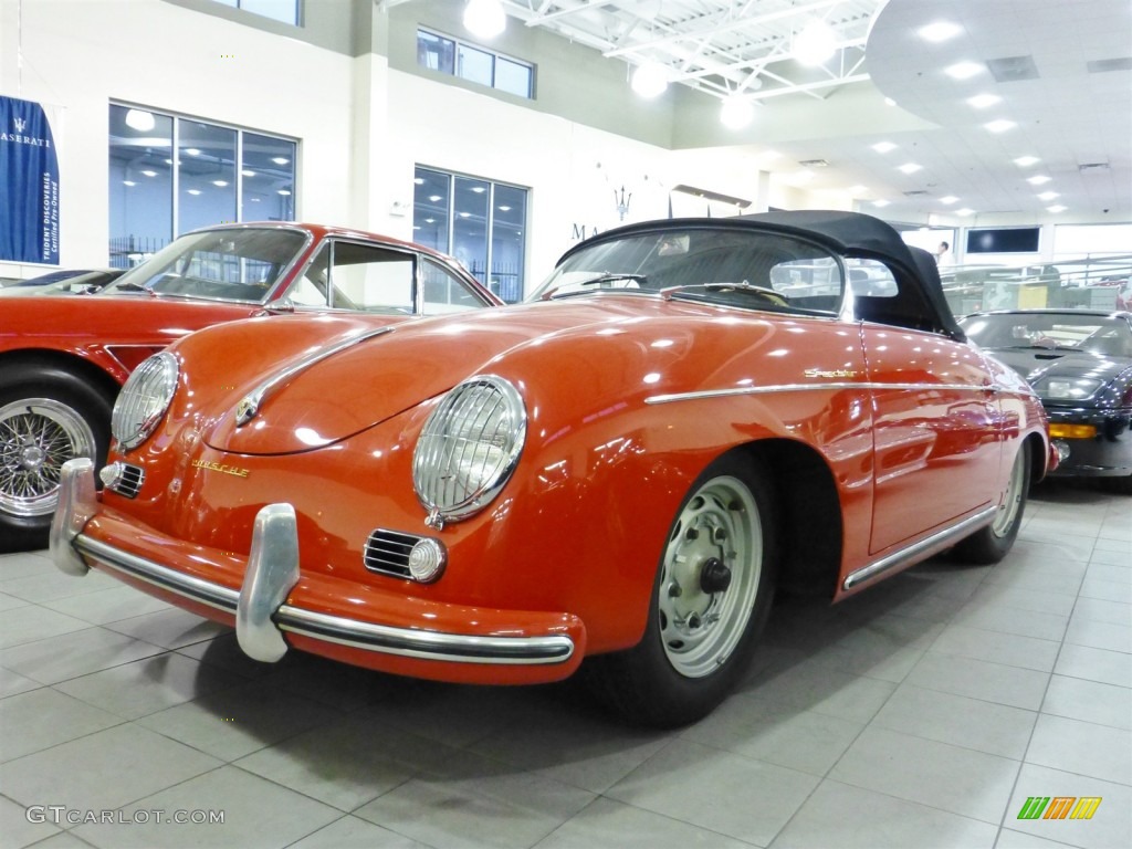 Red Porsche 356