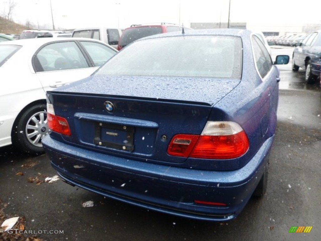 2000 3 Series 328i Coupe - Topaz Blue Metallic / Grey photo #2