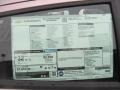 2013 Chevrolet Spark LS Window Sticker