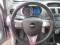 Silver/Silver 2013 Chevrolet Spark LS Steering Wheel