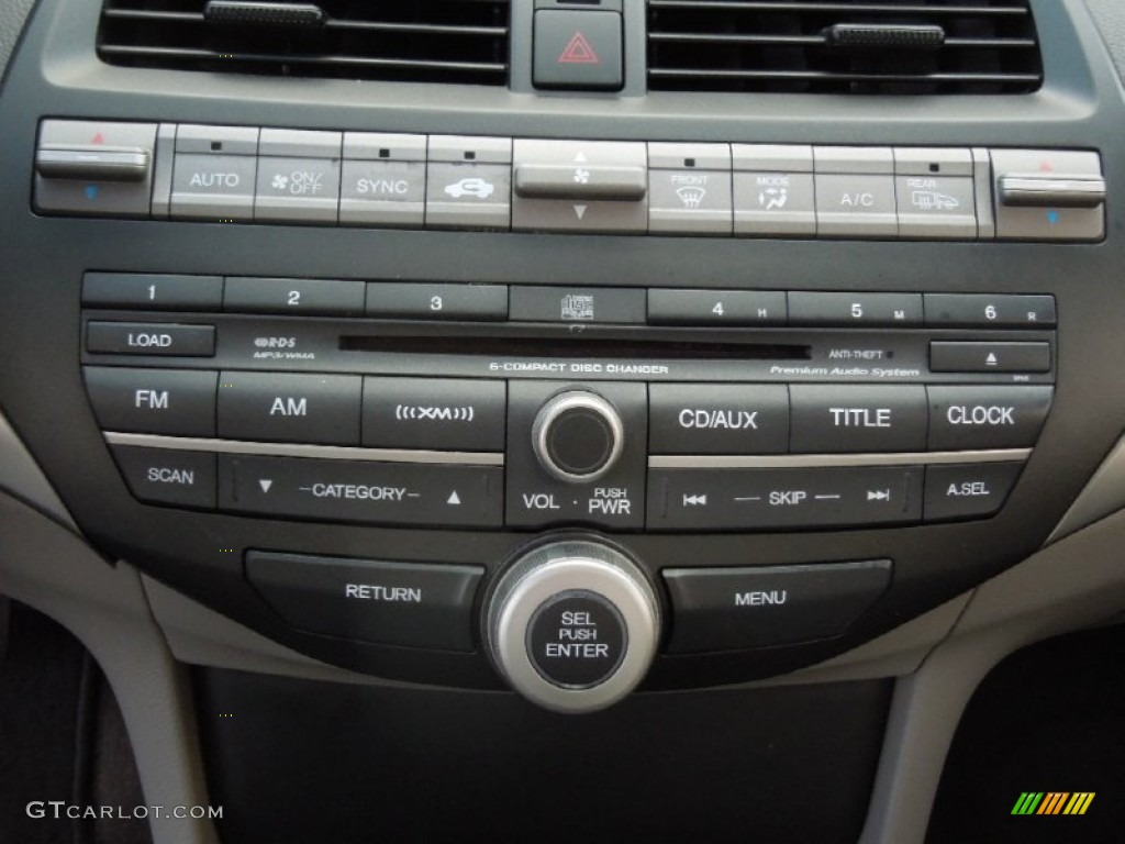 2010 Honda Accord EX-L Sedan Controls Photo #77849730