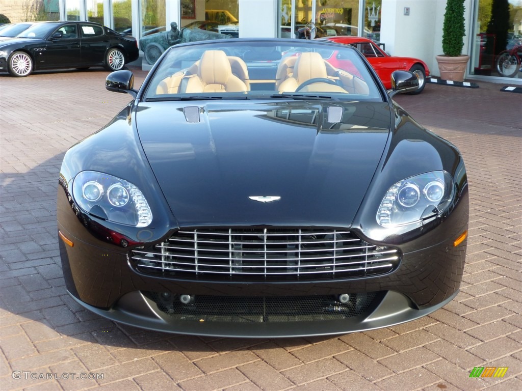 Onyx Black 2012 Aston Martin V8 Vantage Roadster Exterior Photo #77849832