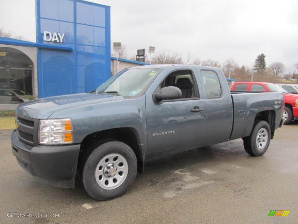 Blue Granite Metallic Chevrolet Silverado 1500