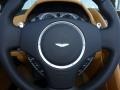 2012 Aston Martin V8 Vantage Sahara Tan Interior Steering Wheel Photo