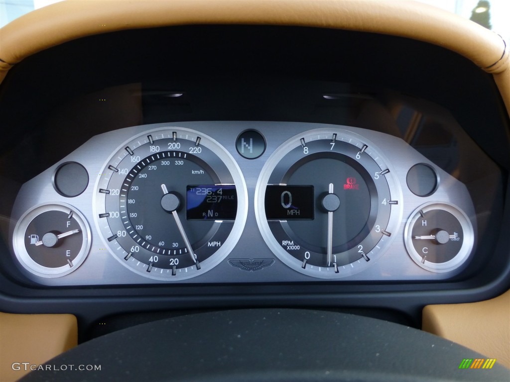 2012 Aston Martin V8 Vantage Roadster Gauges Photos