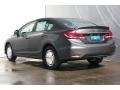 2013 Polished Metal Metallic Honda Civic HF Sedan  photo #2