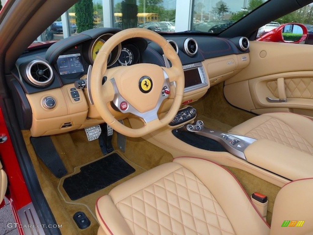 Tan Interior 2011 Ferrari California Standard California Model Photo #77850674