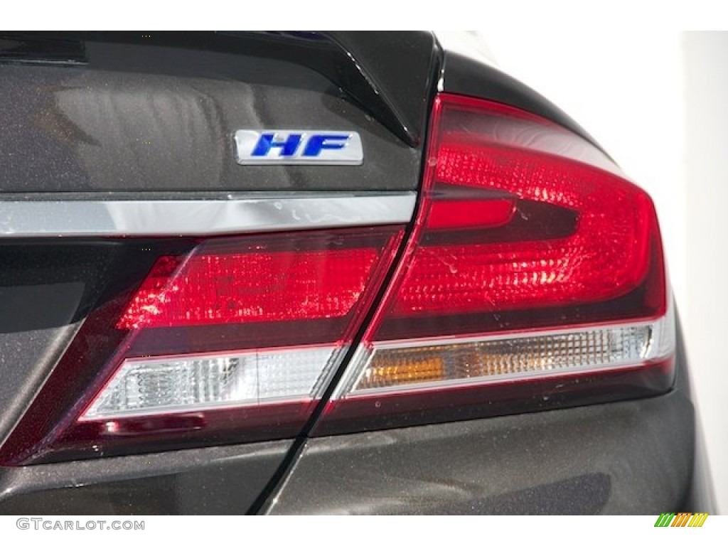 2013 Honda Civic HF Sedan Marks and Logos Photo #77850783