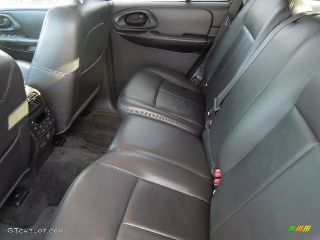 Ebony Interior 2008 Chevrolet TrailBlazer LT 4x4 Photo #77850930