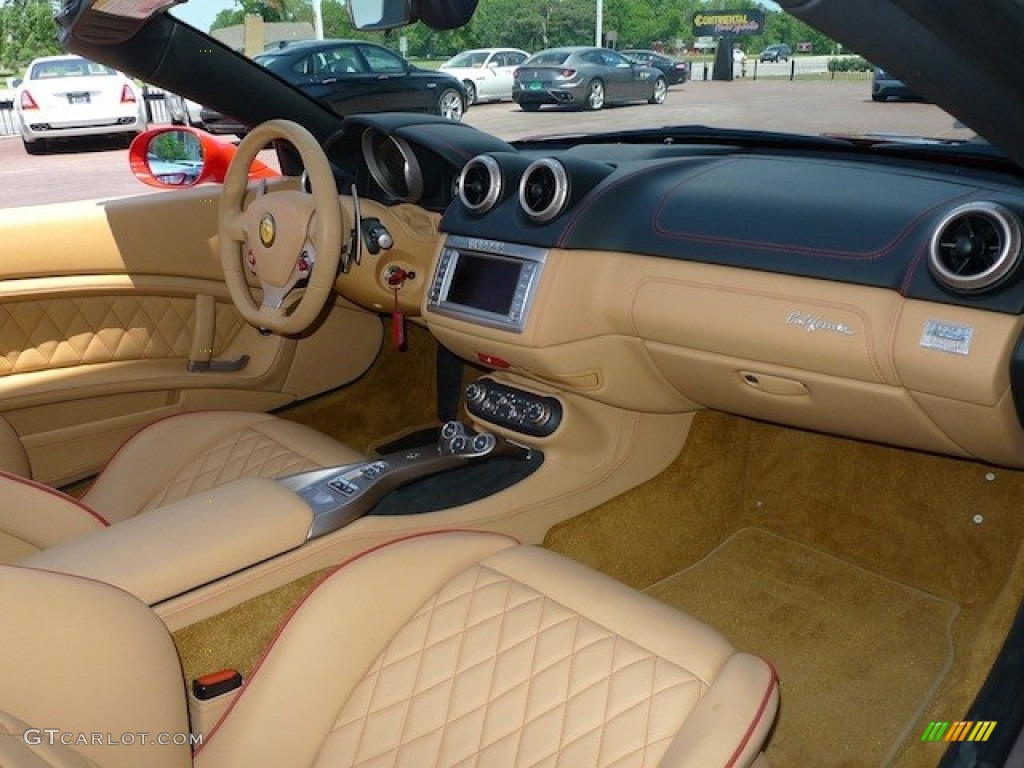 2011 Ferrari California Standard California Model Tan Dashboard Photo #77851038