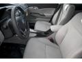 Gray 2013 Honda Civic HF Sedan Interior Color