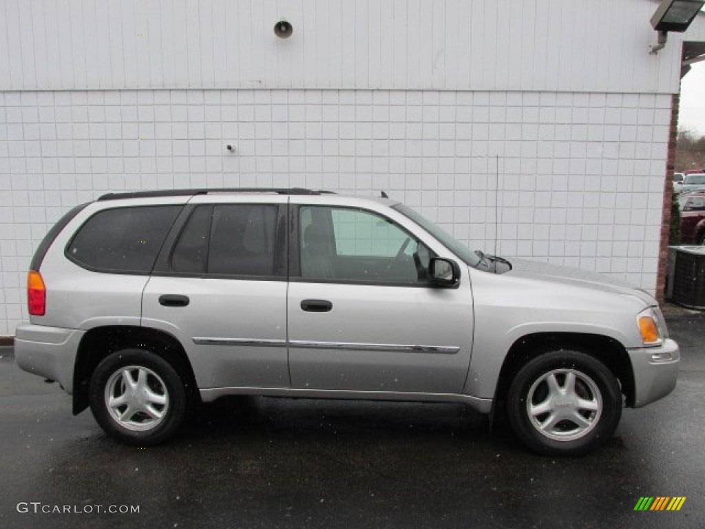 2008 Envoy SLE 4x4 - Silver Mist Metallic / Ebony photo #2