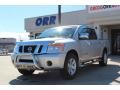 Radiant Silver 2009 Nissan Titan XE Crew Cab