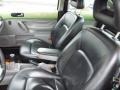 2000 Volkswagen New Beetle Black Interior Front Seat Photo