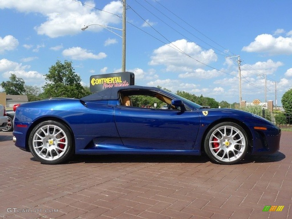 2006 F430 Spider F1 - Tour de France Blue / Beige photo #9